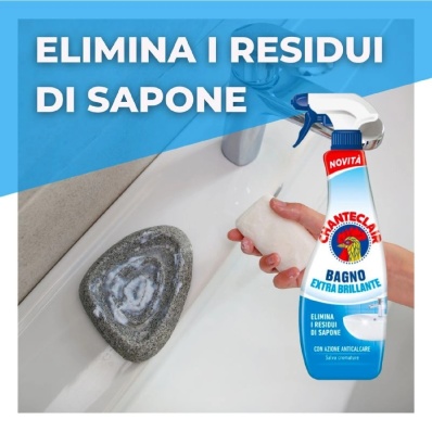 Chanteclair Bagno Extra Brillante Bathroom Cleaner 625 ml