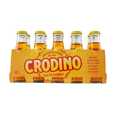 Crodino - Italian Non-Alcoholic Aperitif 10pcs (10cl)