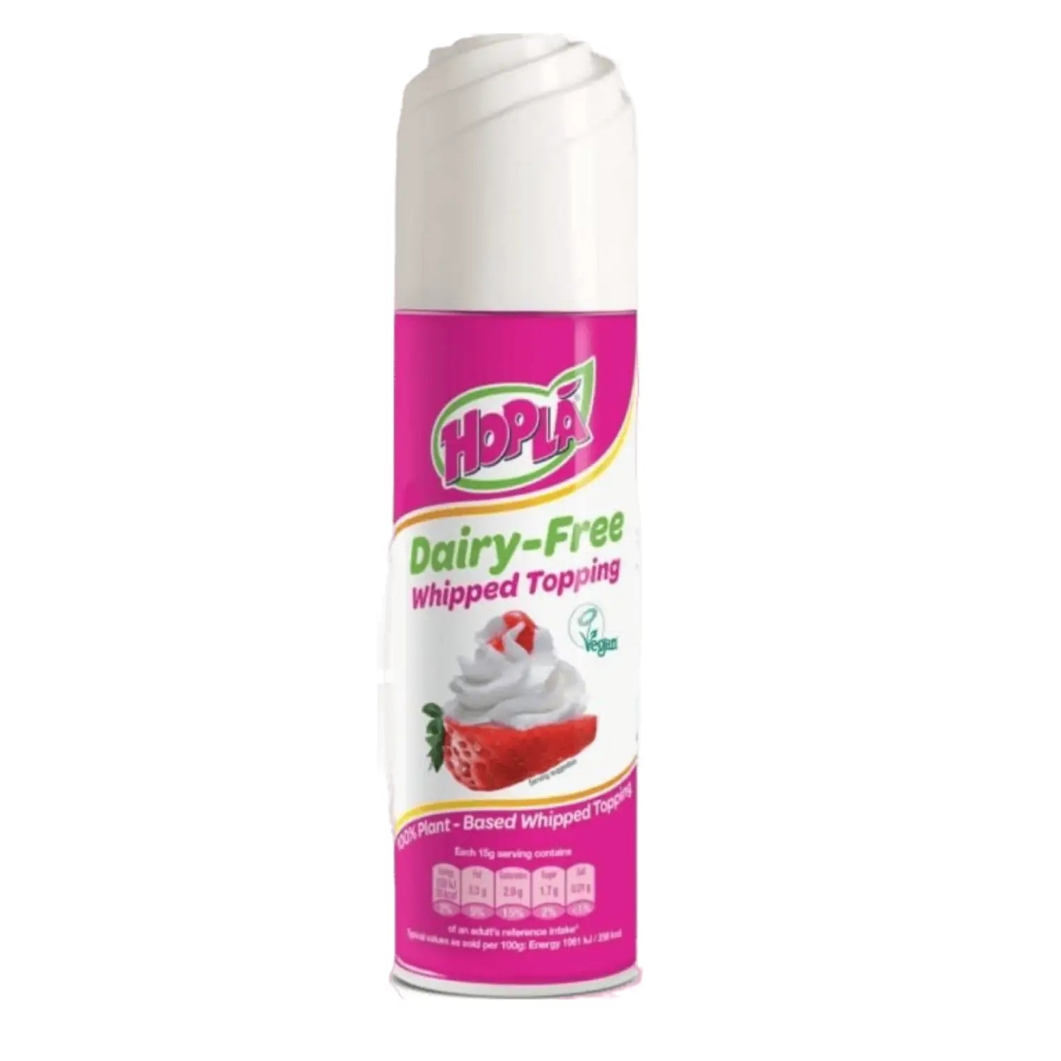 Hopla Dairy-Free Whipped Topping – 100% Plant-Based 250g
