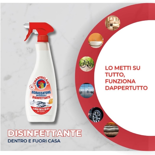 Chanteclair Degreaser Disinfectant – 600 ml Spray