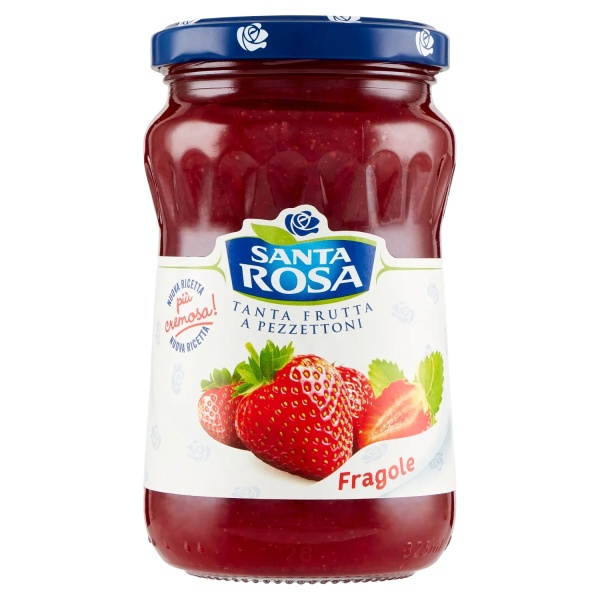 Santa Rosa Strawberry Jam 350g – Authentic Italian Preserve