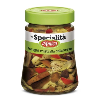 Mixed Mushrooms Calabrian Style - Funghi Misti alla Calabrese (280gr)