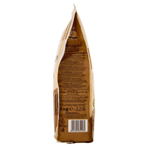 Caputo Farina Fioreglut Gluten Free Flour 1 KG - Gluten-Free