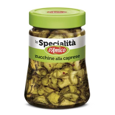 Courgettes Capri Style - Fresh Mediterranean Flavor