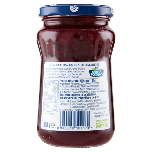 Santa Rosa Black Cherry Jam - 350g