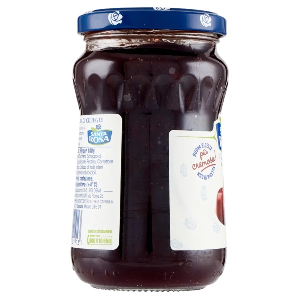 Santa Rosa Cherry Jam 350g – Authentic Italian Preserve
