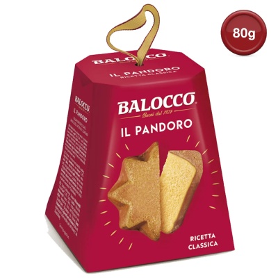 Balocco Il Pandoro – Mini Traditional Pandoro 80 g