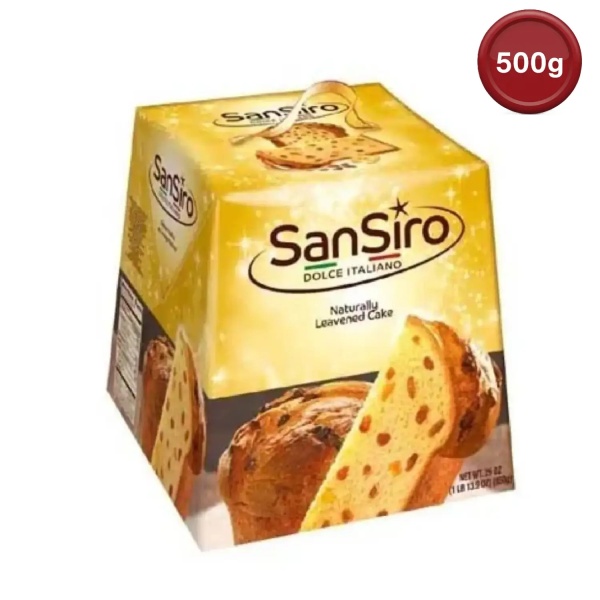 Panettone San Siro Balocco – Traditional Italian Christmas Cake 500g