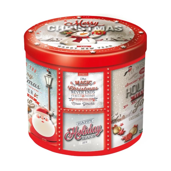 Balocco Classic Panettone in Christmas Festive Tin 750g