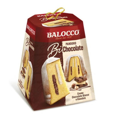 Balocco Pandoro Bi-Chocolate 800g
