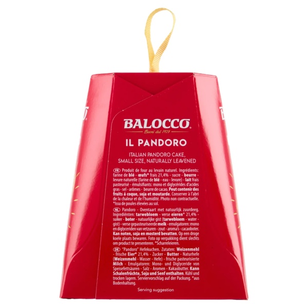 Balocco Il Pandoro – Mini Traditional Pandoro 80 g