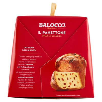Balocco Il Panettone – Classic Italian Panettone 750 g