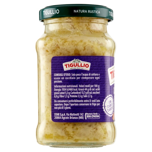Tigullio Artichoke & Walnut Sauce – 185 g