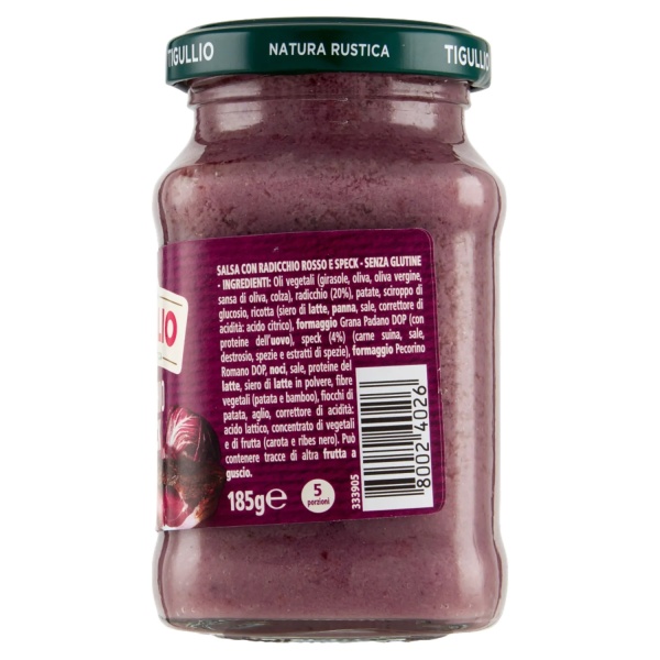 Tigullio Radicchio & Speck Sauce – 185 g