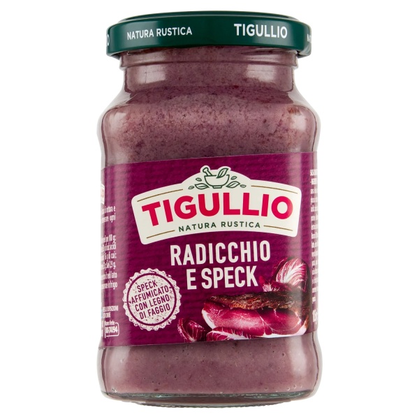 Tigullio Radicchio & Speck Sauce – 185 g