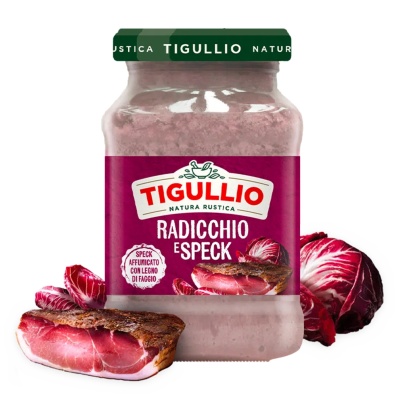 Tigullio Radicchio & Speck Sauce – 185 g