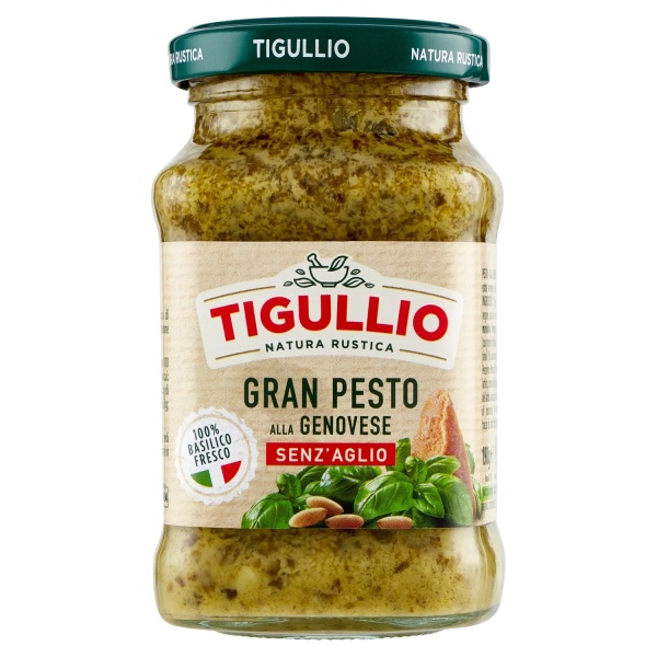 Tigullio Gran Pesto alla Genovese Without Garlic – 190 g
