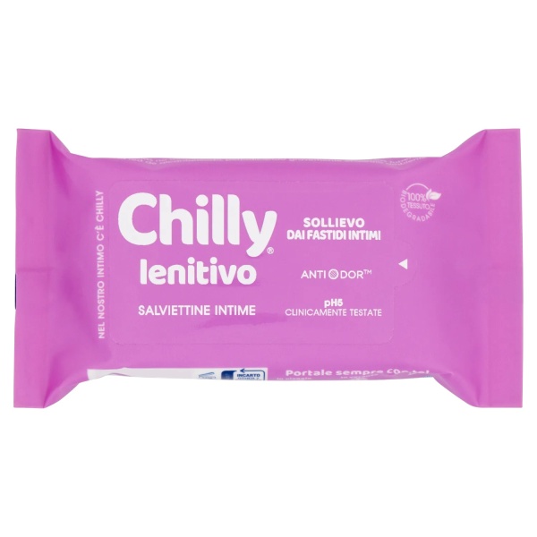Chilly Lenitivo Intimate Wipes | Soothing Daily Care