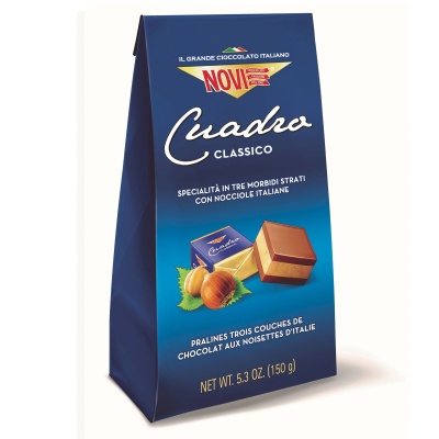 Novi Cuadro Classico – Italian Hazelnut Chocolate Pralines 150 g