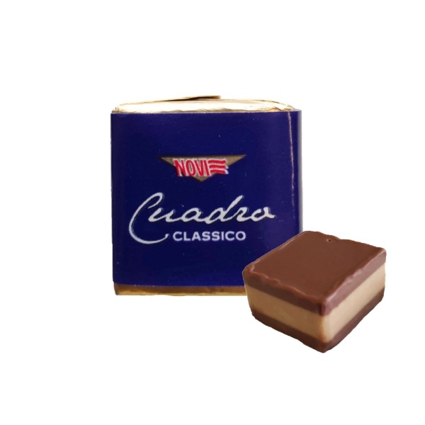 Cuadro Classico Novi 150g – Gianduja Chocolate with Hazelnut Cream