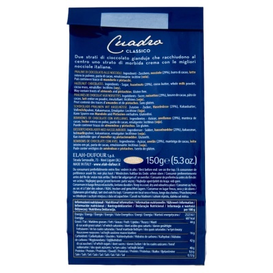 Novi Cuadro Classico – Italian Hazelnut Chocolates 150 g
