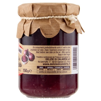 Caramelised “Cipolla Rossa di Tropea Calabria IGP” 150 g – Delizie di Calabria