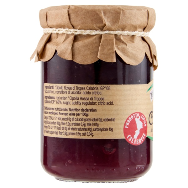 Caramelised “Cipolla Rossa di Tropea Calabria IGP” 150 g – Delizie di Calabria