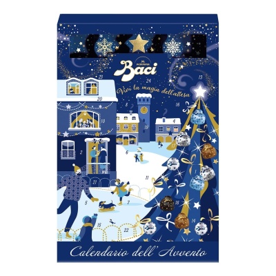 BACI PERUGINA Advent Calendar – Assorted Chocolates 278 g Calendario Avvento con Cioccolatini Assortiti