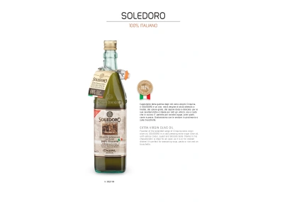Soledoro Extra Virgin Oil Unfiltered 100% Italiano