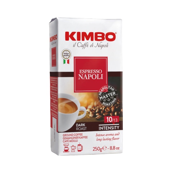 Kimbo Espresso Napoli - Ground Coffee 250g