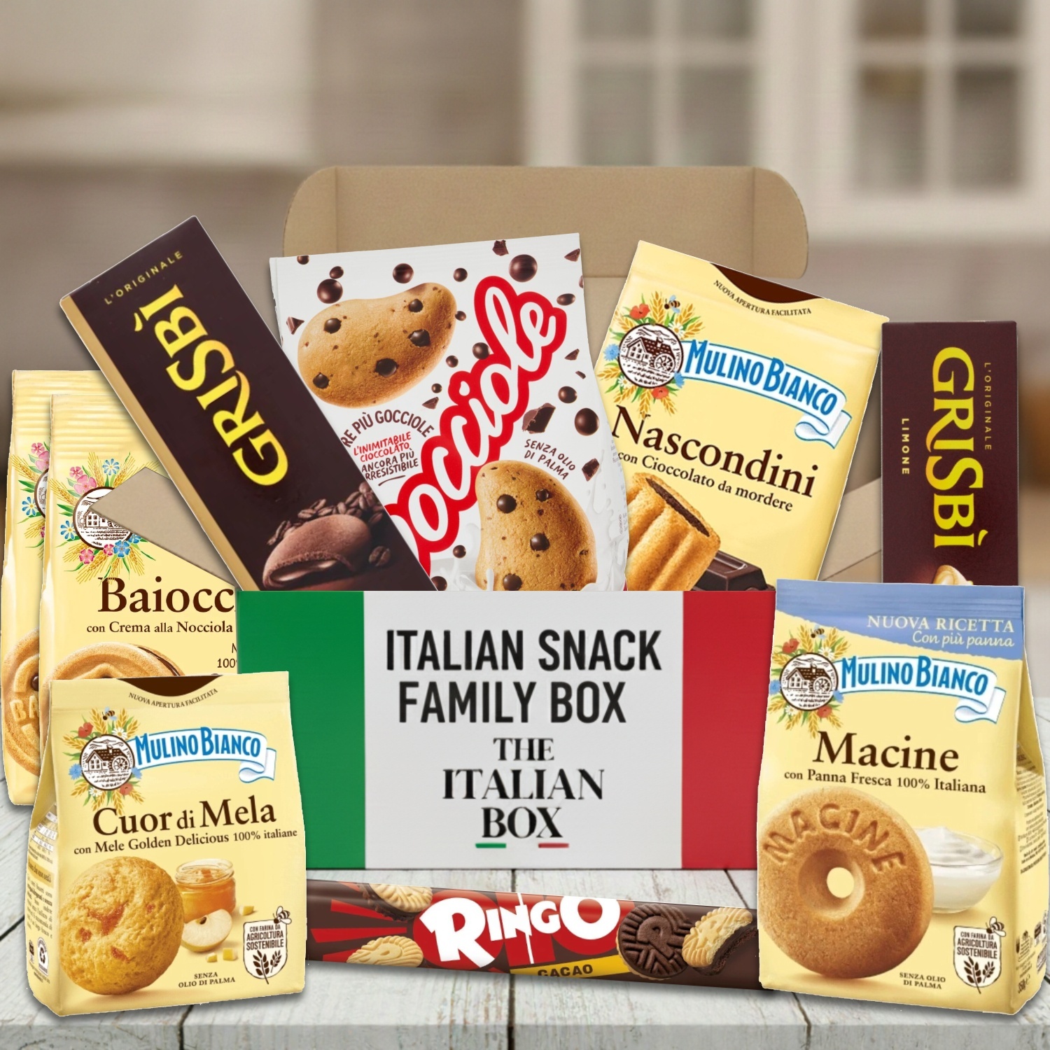 Italian Snack Family Box | The Italian Box