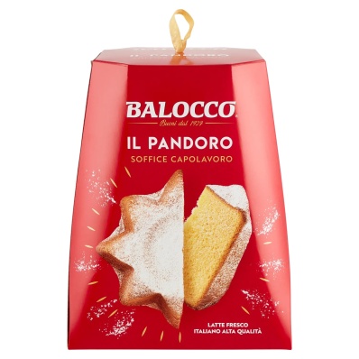 Balocco Pandoro Classico Traditional Italian Christmas Cake 750g