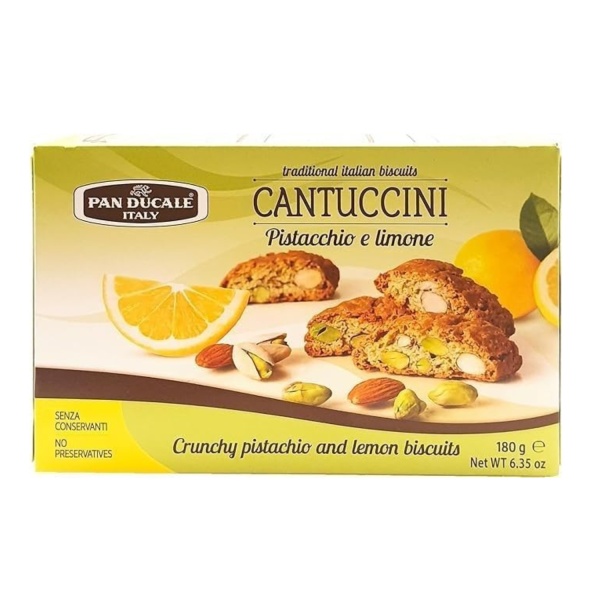 Cantucci Pistacchio e Limone (180g) – Traditional Cookies