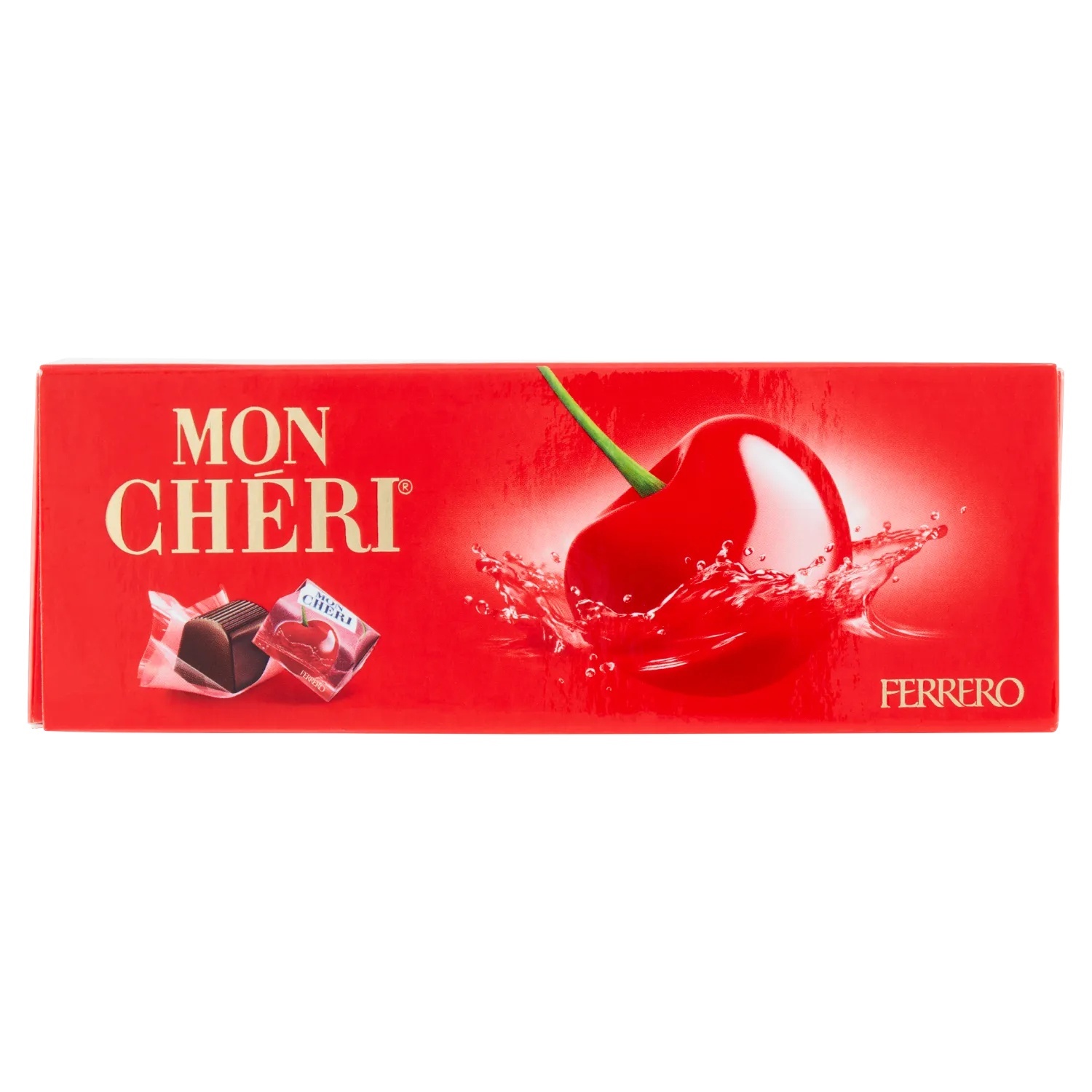 FERRERO MON CHERI Fine Chocolate With Hazelnuts – 2 Packs Of 15 Pieces (Total 30 Pcs) – Freshness Guaranteed, Made In Germany