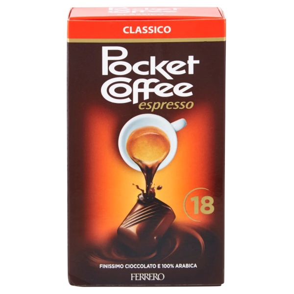 Ferrero Pocket Coffee - 18pcs: Energizing Coffee Treats Ferrero Pocket Coffee - 18pcs: Energizing Coffee Treats