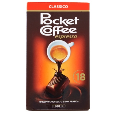 Ferrero Pocket Coffee - 18pcs: Energizing Coffee Treats