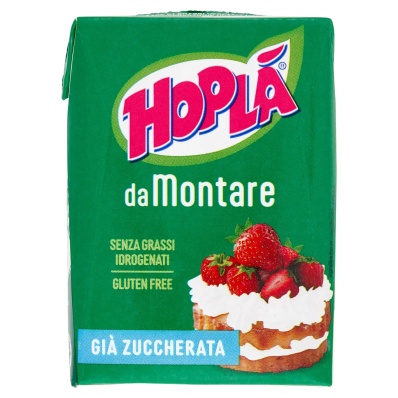 Hoplà UHT Whipping Cream Alternative Sweetened 200 ml – TreValli