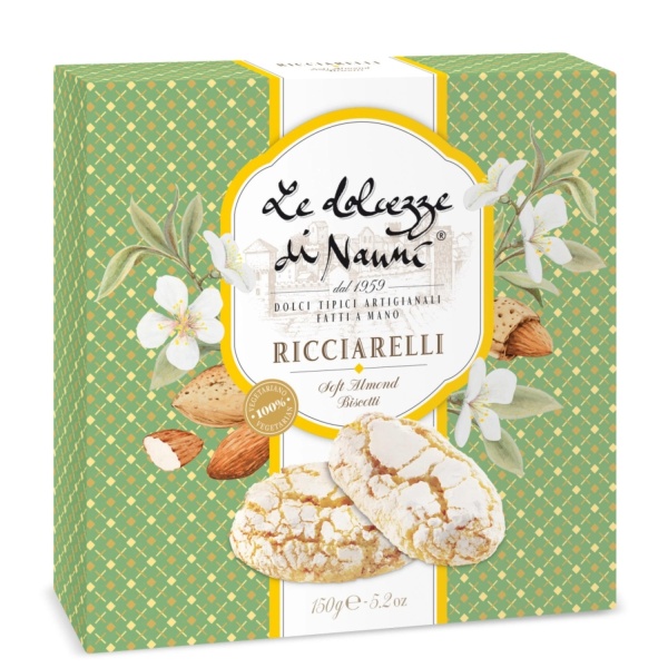 Ricciarelli Almond Pastries 150 g – Le Dolcezze di Nanni