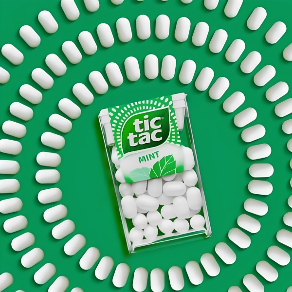 Tic Tac – Mint 18g | Refreshing Mint Flavoured Sweets