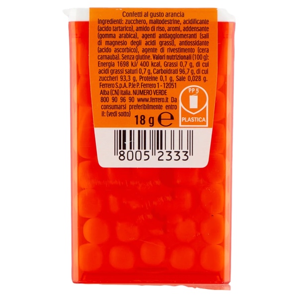 Tic Tac – Orange 18g | Fruity and Refreshing Sweets