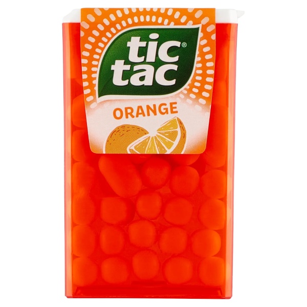 Tic Tac – Orange 18g | Fruity and Refreshing Sweets