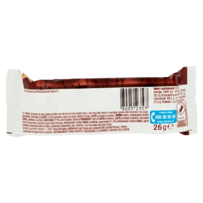 Duplo Nocciolato 26 g – Milk Chocolate Wafer with Hazelnuts