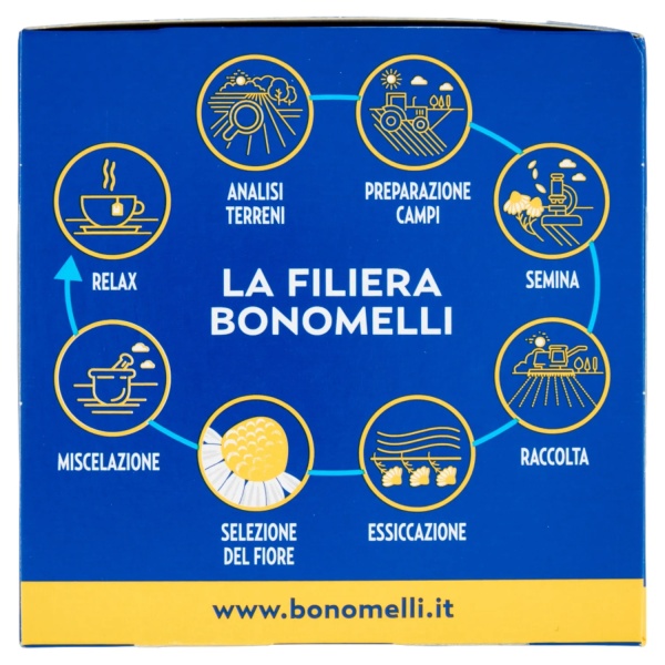 Bonomelli Filtrofiore Chamomile 14 Bags – Whole Flower Infusion