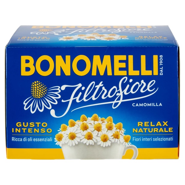 Bonomelli Filtrofiore Chamomile 14 Bags – Whole Flower Infusion