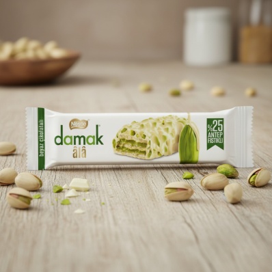 Nestlé Damak Ala Pistachio White Chocolate Wafer Bars 12×30g