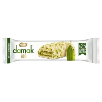 Nestlé Damak Ala Pistachio White Chocolate Wafer Bars 12×30g