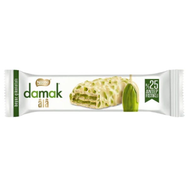Nestlé Damak Ala Pistachio White Chocolate Wafer Bars 12×30g