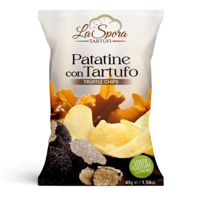 Truffle Flavored Potato Crisps 45g | La Spora