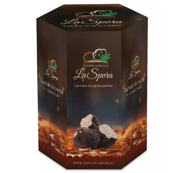 La Spora Gift Box “Hexagonal Box 2” | Truffle Sauce & Cream Set
