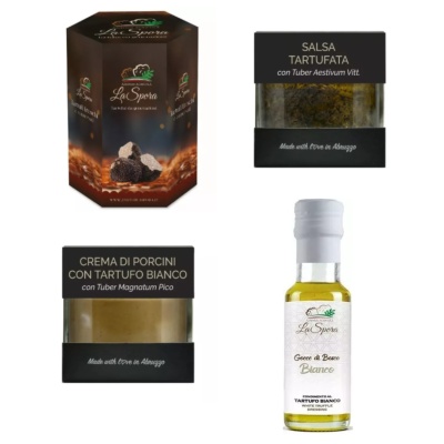 Gift Box “Hexagonal 1” | Exclusive Italian Truffle Set